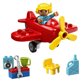 LEGO DUPLO Town Plane 10908 workshop tools encourage hands-on fixing play