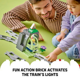 LEGO DUPLO compatible with other Town sets for bigger builds