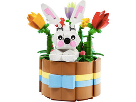 LEGO Easter Basket 40587: bunny in basket arrangement for Easter décor and gifts