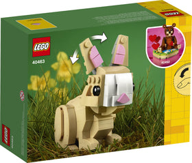 LEGO Easter Bunny 40463 hides a surprise to delight young builders.