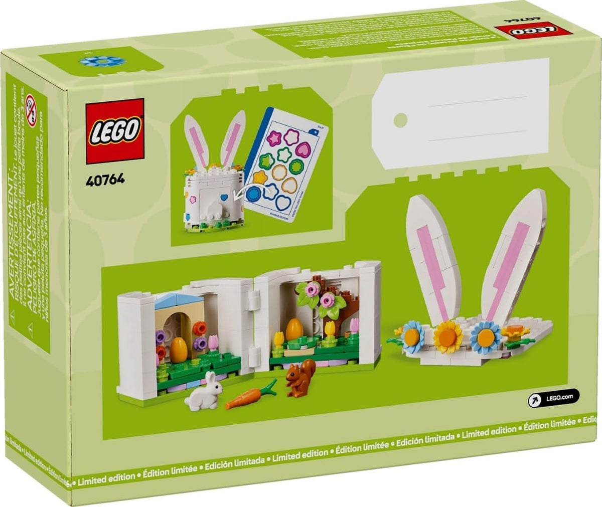 LEGO Easter Bunny Surprise 40764 bunny build reveals a cheerful bunny figure