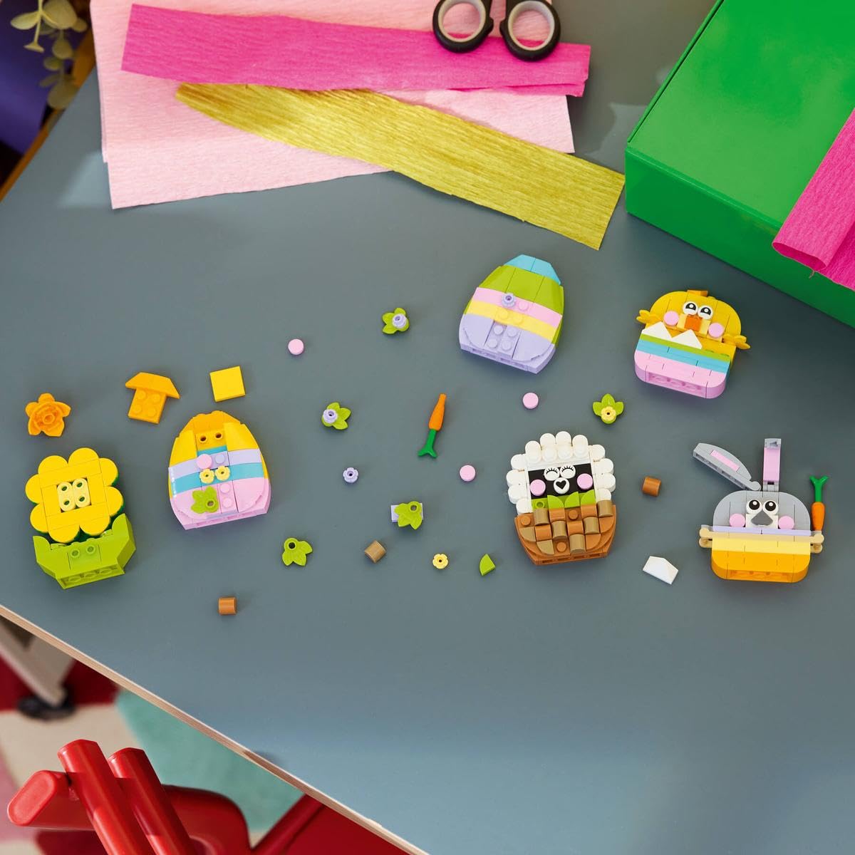 LEGO Easter Decorations daffodil piece brighten desks and shelves
