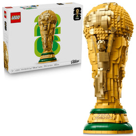 LEGO Editions FIFA World Cup Trophy assembly highlights authentic details for display and collection