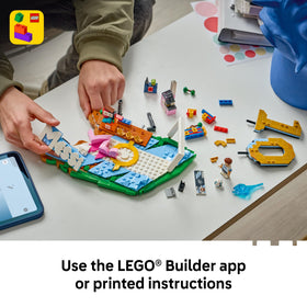 LEGO Builder app offers digital instructions and 3D progress.