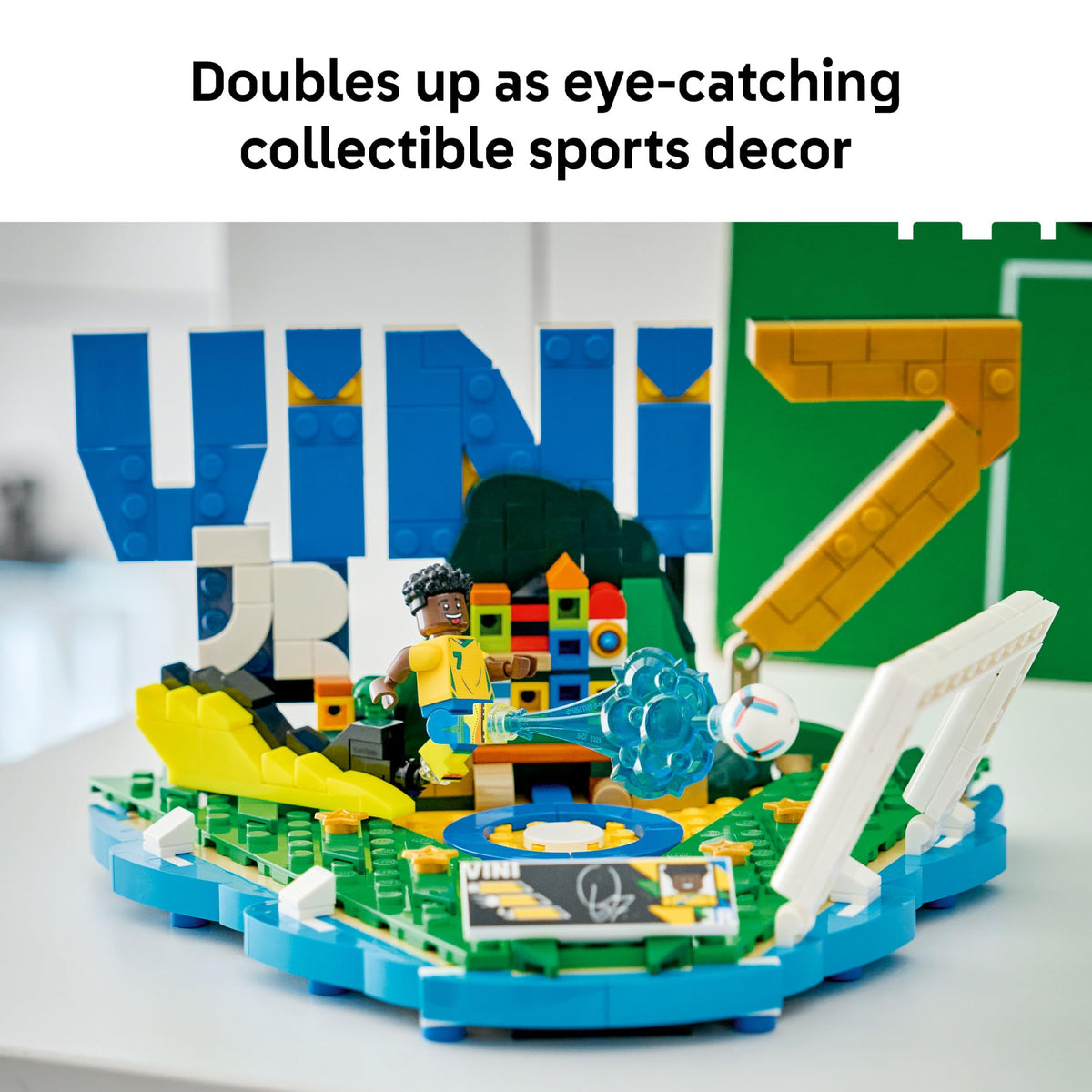 LEGO Editions Vini Jr Easter eggs hidden for engaging career nods.