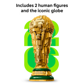 LEGO Editions trophy top globe opening minifigure reveals exclusive 2026 World Cup minifigure