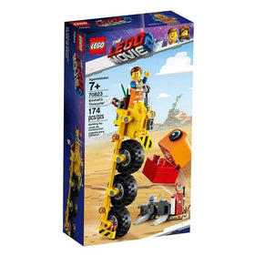LEGO Emmet's Thricycle front view for action-packed play.