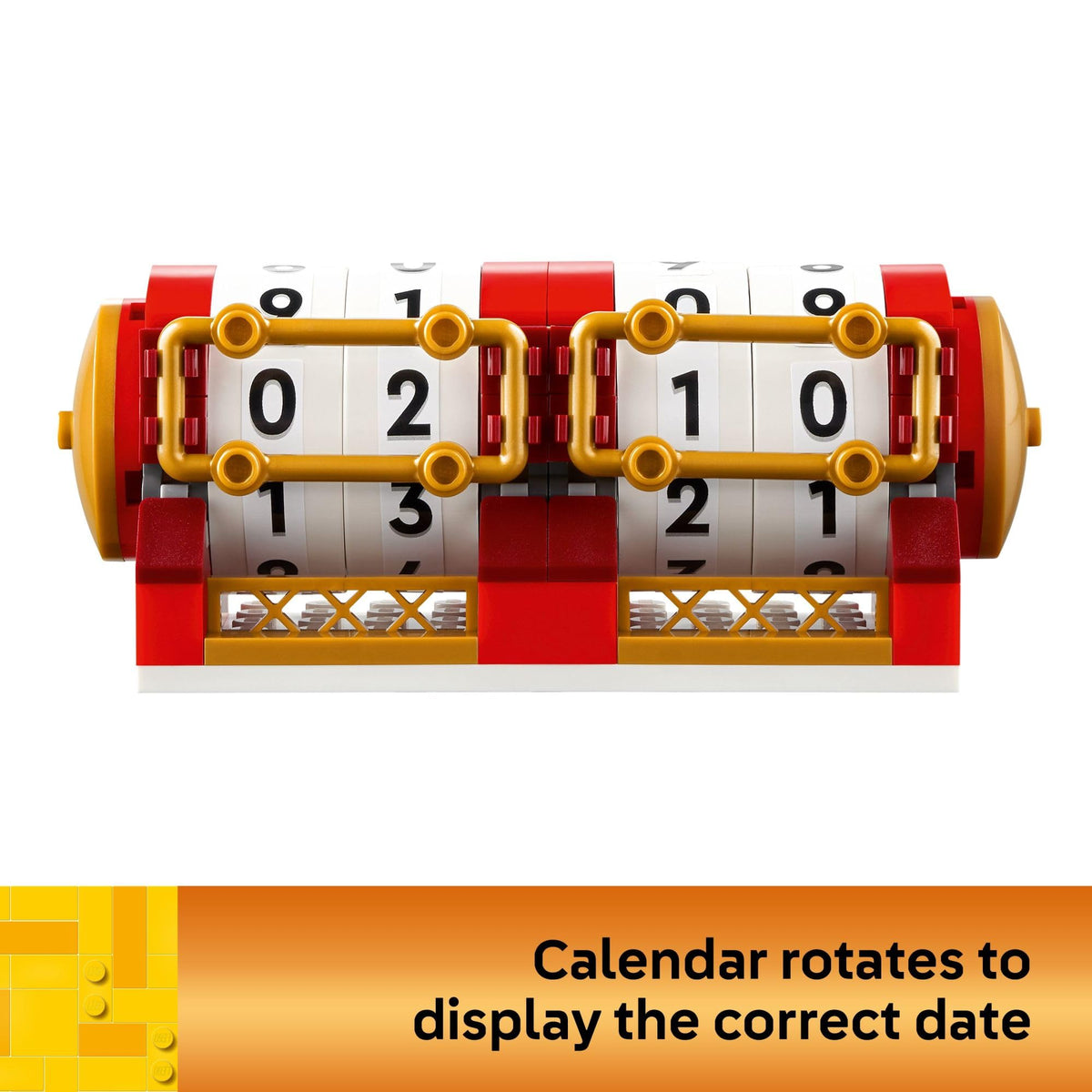 LEGO Festival Calendar rotating calendar helps track dates for Lunar New Year planning