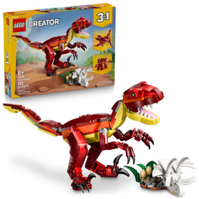 LEGO Fierce Dinosaur Velociraptor with movable joints for dynamic play