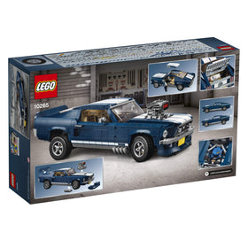 LEGO Ford Mustang GT 5-spoke rims as authentic wheel details enhance realism
