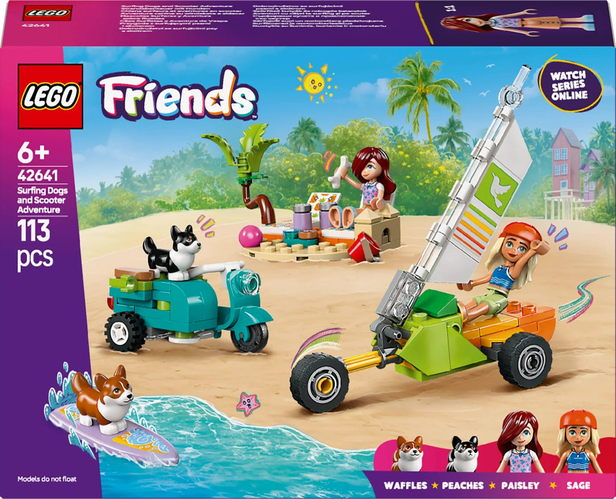 LEGO Friends 42641 beach chair and treats boost imaginative beach days