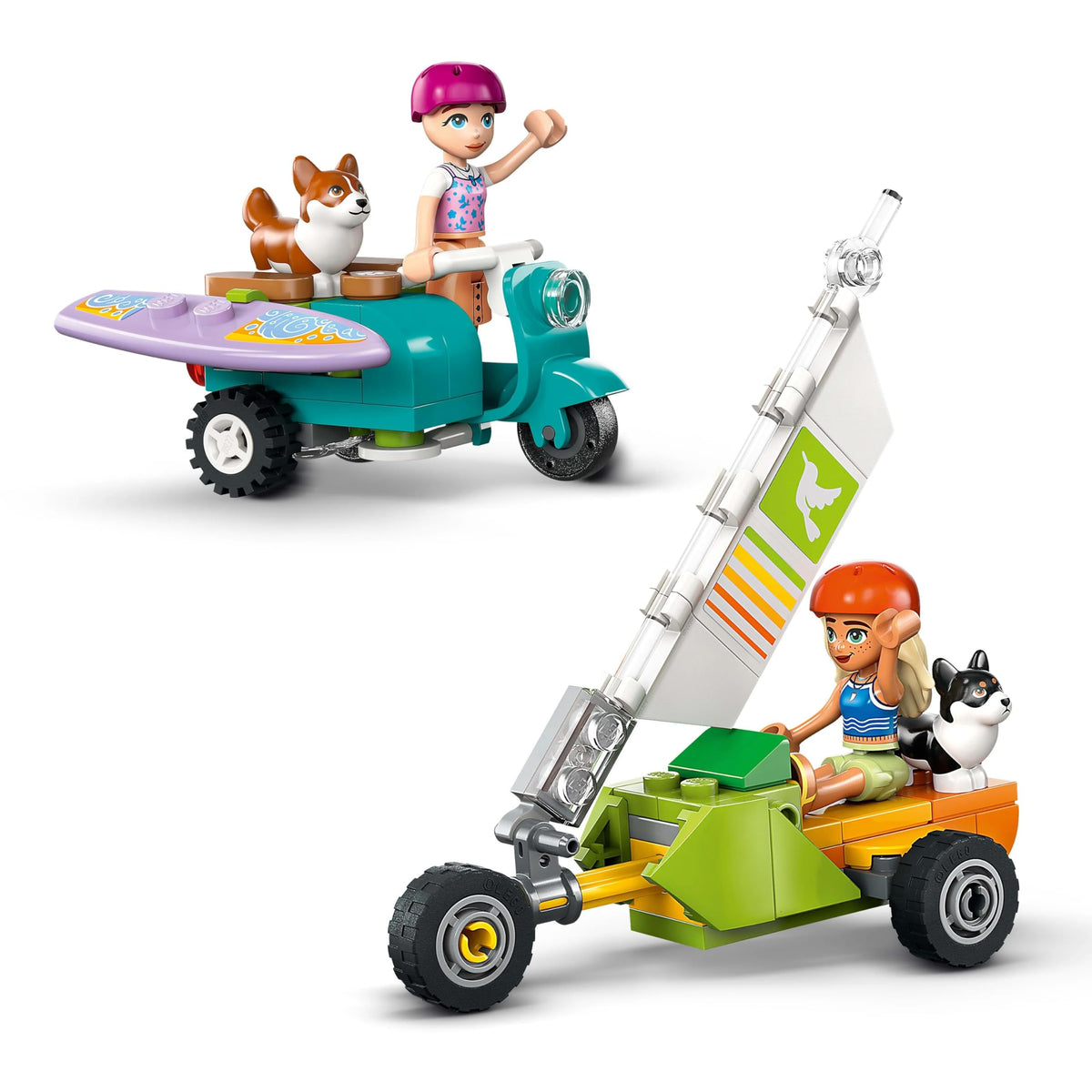 LEGO Friends 42641 land yacht ride supports cooperative pretend play