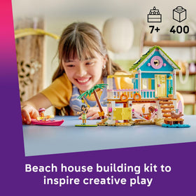 LEGO Friends smoothie maker kitchen scene for creative pretend drinks.