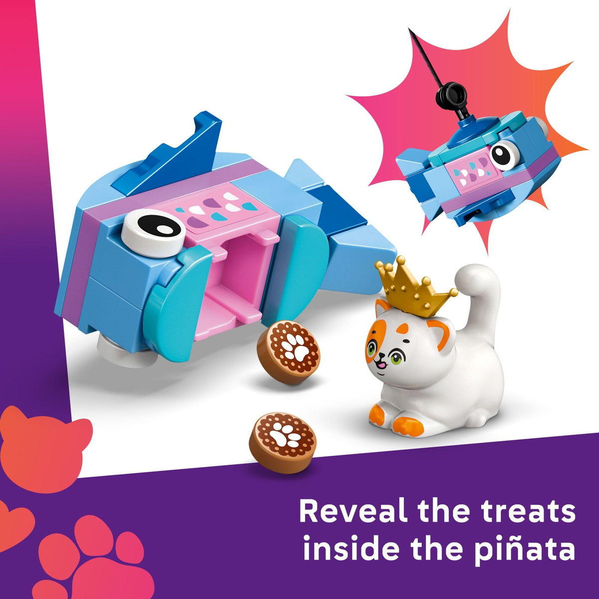 LEGO Friends Cat Birthday Party & Tree House minidolls join the celebration