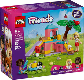 LEGO Friends Guinea Pig Playground accessories – grooming and feeding items boost role-play realism