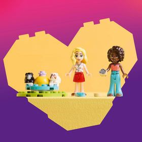 LEGO Friends Guinea Pig Playground carousel – colorful pretend play setup for storytelling