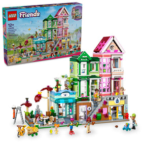 LEGO Friends Heartlake City apartments and stores bakery area for imaginative roleplay