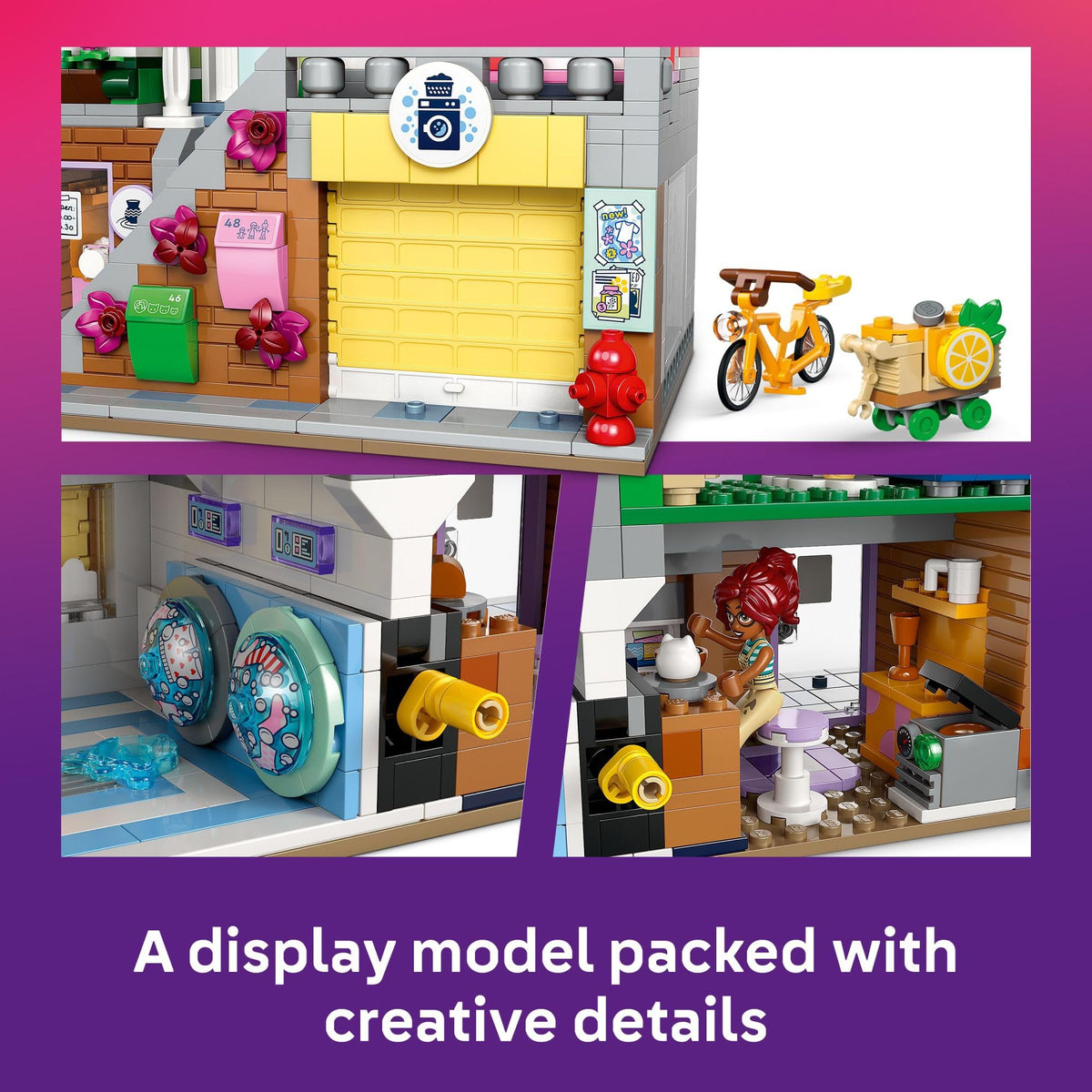 LEGO Friends Heartlake City minidolls and cat figures boost character play across stories