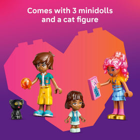 LEGO Friends micro-doll adds extra character options for storytelling with friends.