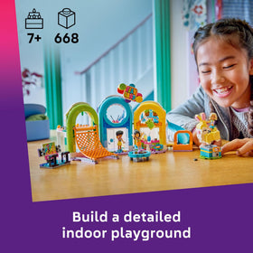 LEGO Friends carousel ride detail invites kids to choreograph exciting pretend adventures.