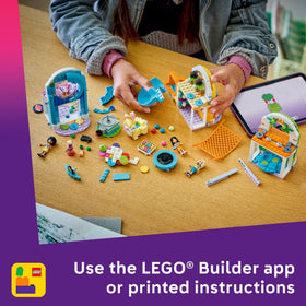 LEGO Friends minidolls Liann, Nova and Sonia enrich storytelling and role-play.