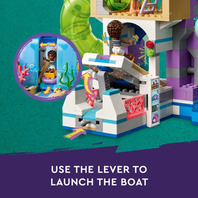 LEGO Friends mini-dolls Leo, Alba, Sara for diverse role-play.