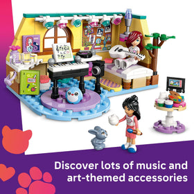 LEGO Friends Paisley’s Room plushie-piece adds comforting tactile play.