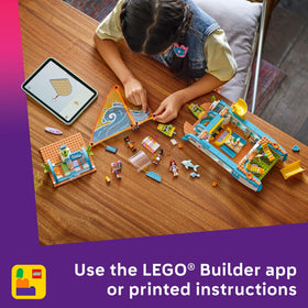 LEGO Friends Travel Boat Adventure cozy sleeping quarters invite restful storytelling after adventures