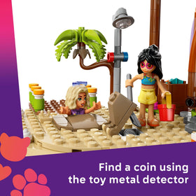 LEGO Friends turtle cave scene unlocks secret ocean encounters and storytelling.