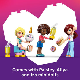 LEGO Friends Unicorn Dream Café cash register adds realistic checkout play.