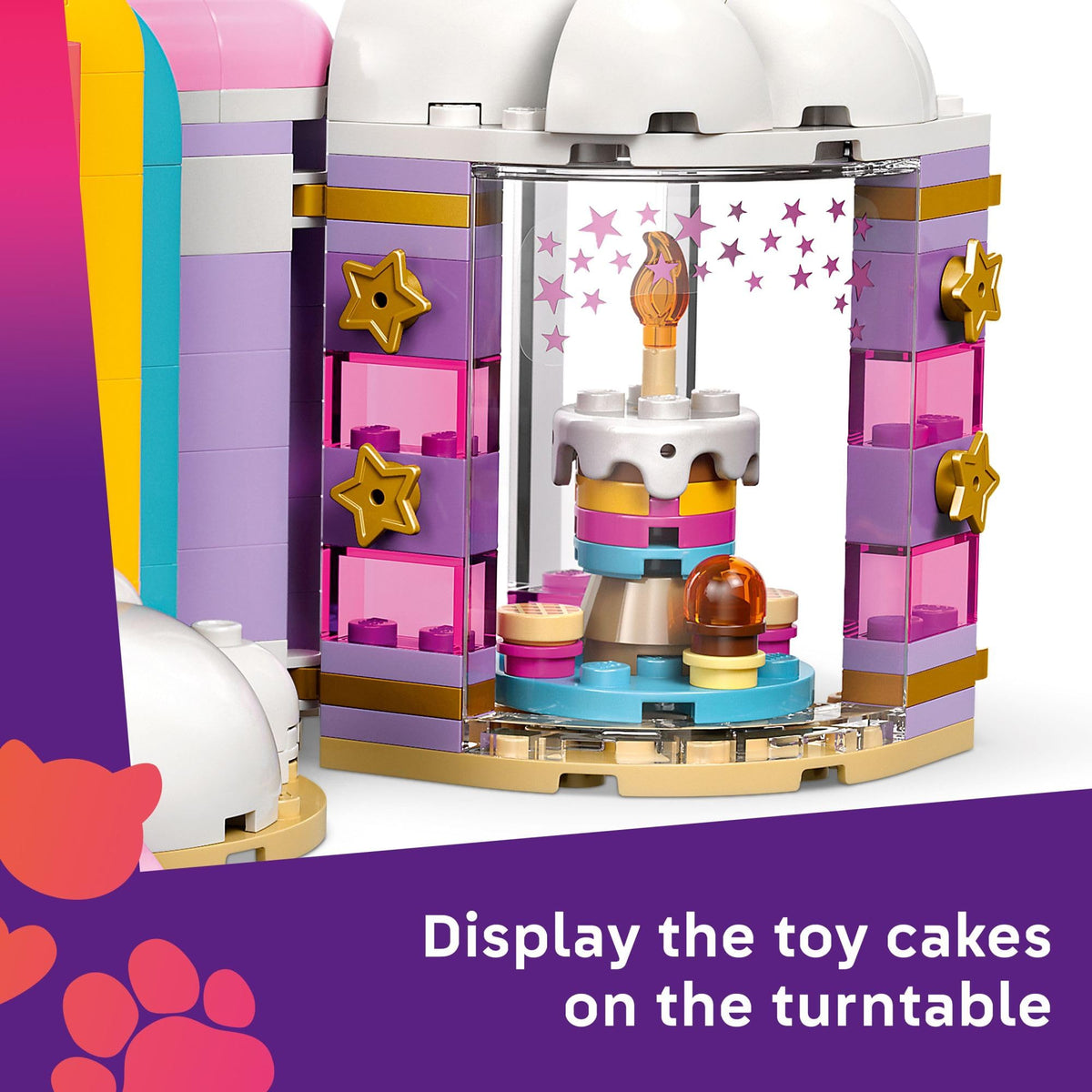 LEGO Friends Unicorn Dream Café milkshake bar invites kids to craft tasty pretend drinks.