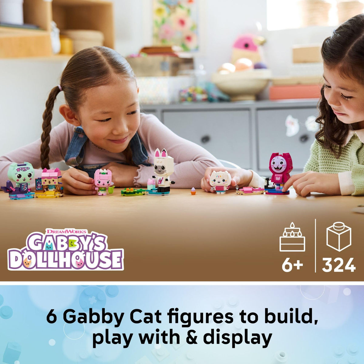 LEGO Gabby's Dollhouse Baby Box painting accessory sparks storytelling moments