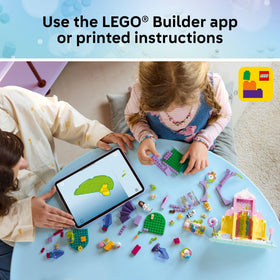 Gabby and Pandy Paws figures support guided role play in LEGO Gabby's Dollhouse