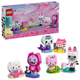 LEGO Gabby's Dollhouse MerCat with diamond accessory for imaginative play