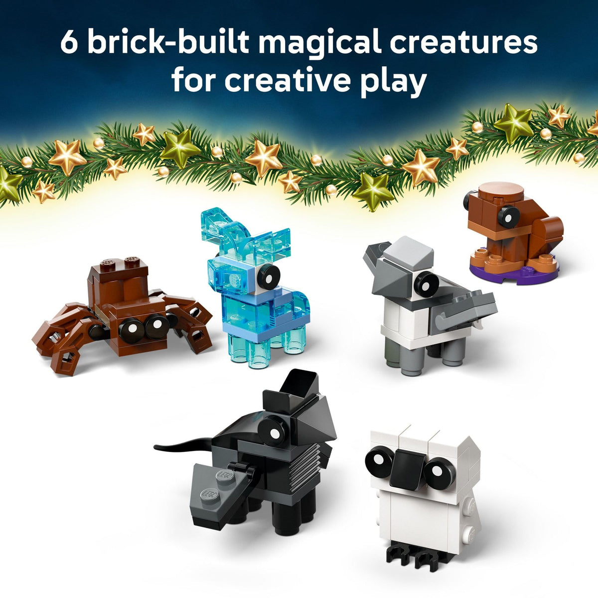 LEGO Harry Potter Advent Calendar 2025 Monster Book of Monsters buildables for fun challenges