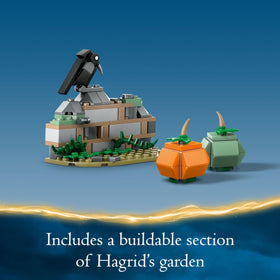 LEGO Buckbeak stands 18 cm tall for an impressive display