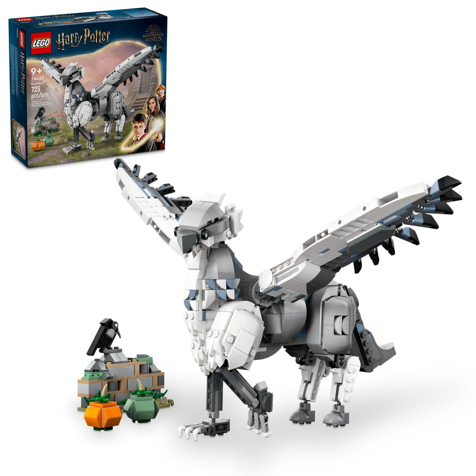 LEGO Harry Potter Buckbeak with wings for dynamic flight poses and imaginative play