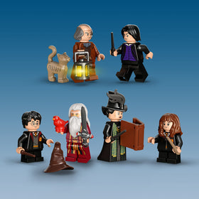 LEGO Harry Potter Dumbledore’s Office Pensieve-sword-sorting-hat add authentic magical details