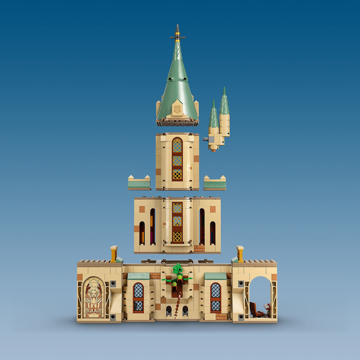 LEGO Harry Potter Dumbledore’s Office room-detail showcases modular design for expandable storytelling