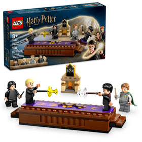 LEGO Harry Potter Hogwarts Castle Dueling Club battle platform for imaginative duels