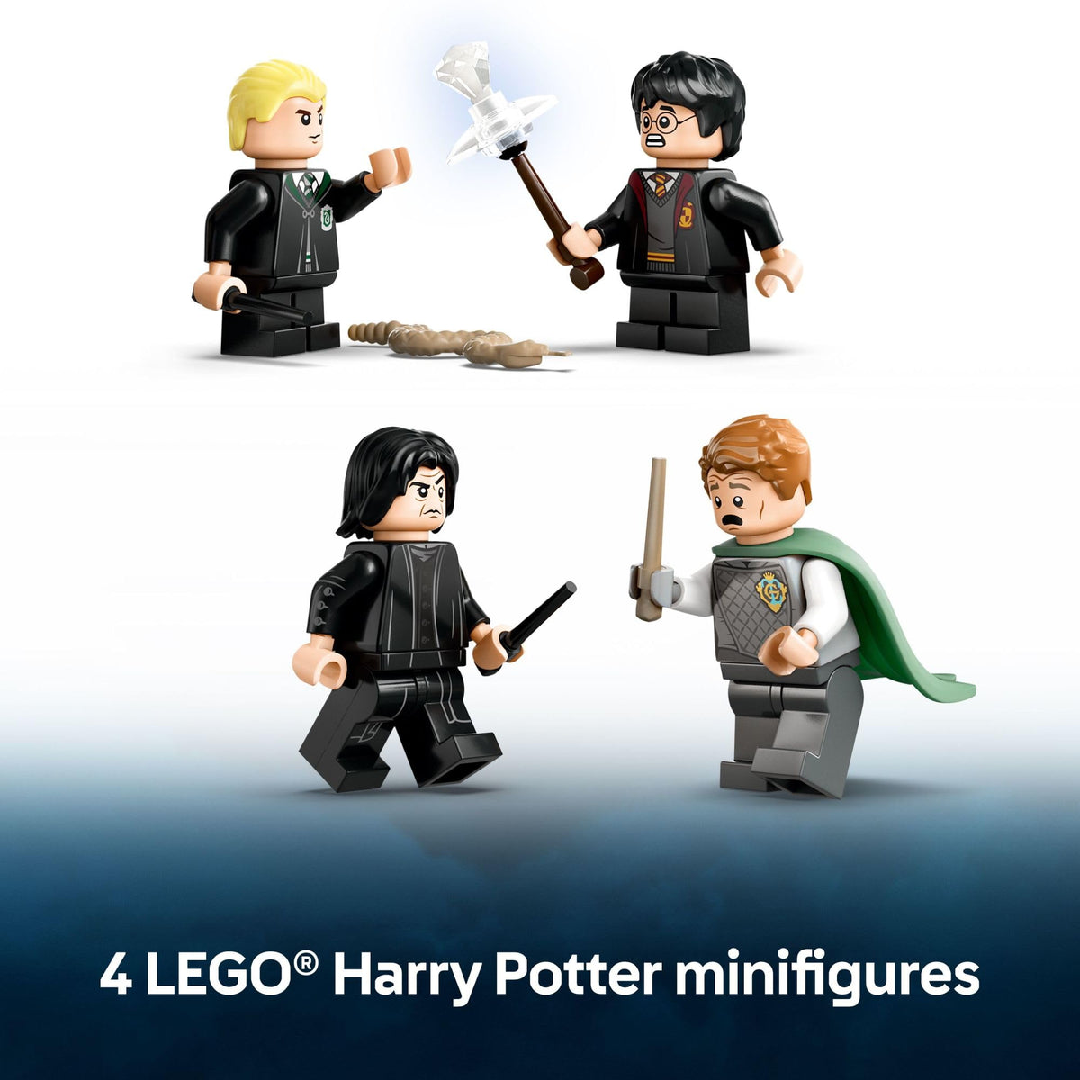 LEGO Hogwarts Castle modular design to connect with other sets for bigger scenes