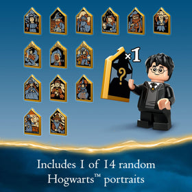 LEGO Hogwarts Castle modular set connects with other sets for expanded scenes