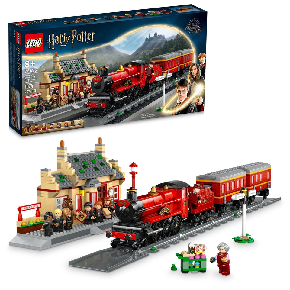 LEGO Harry Potter Hogwarts Express engine for immersive playtime
