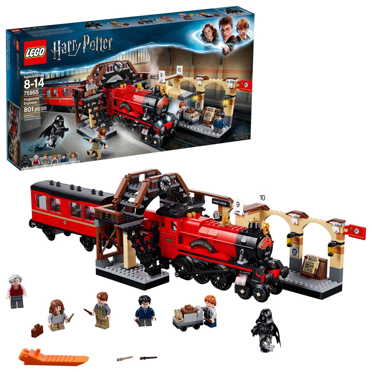 LEGO Harry Potter Hogwarts Express train model for immersive play and display