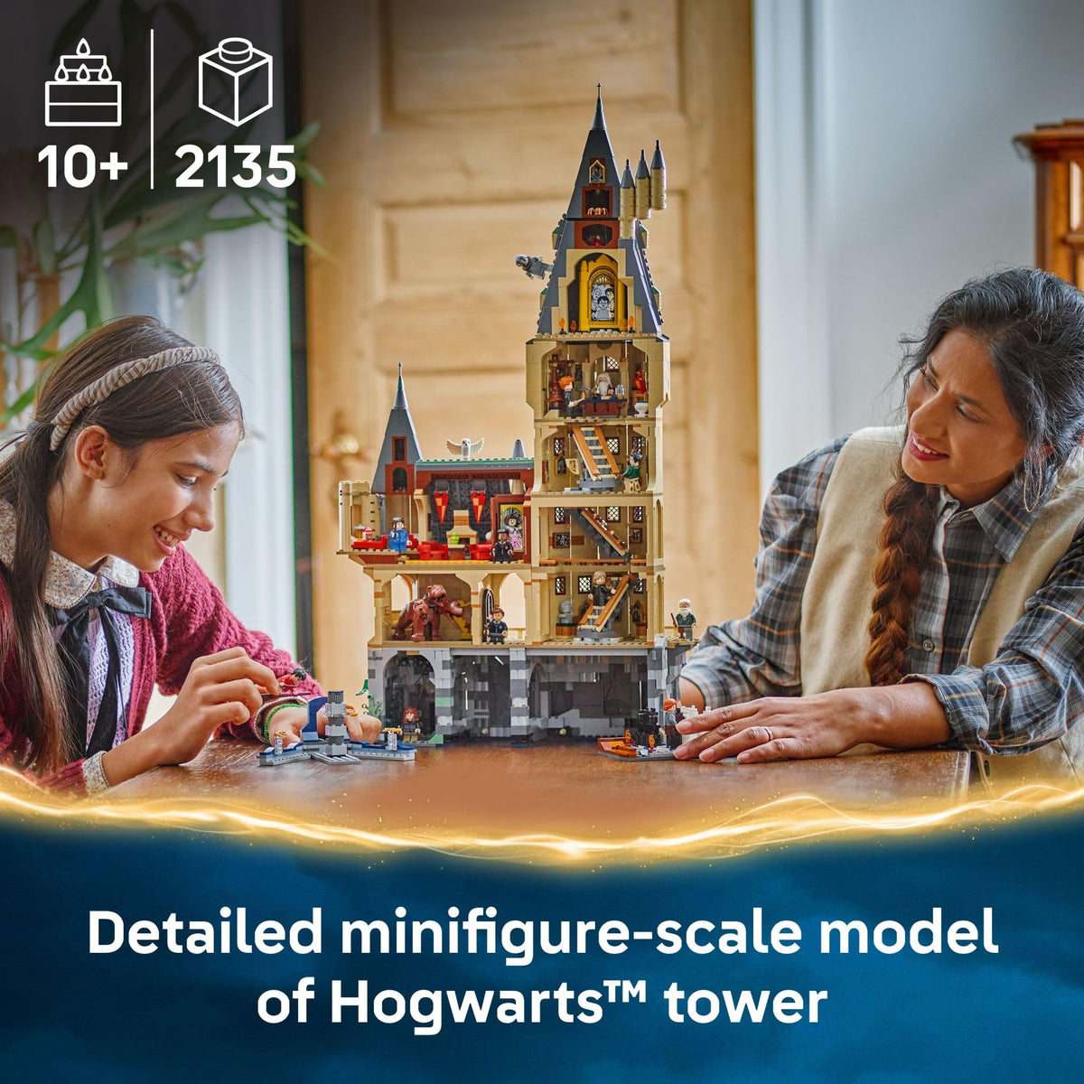 LEGO Harry Potter Hogwarts figures set sparks storytelling with iconic characters.
