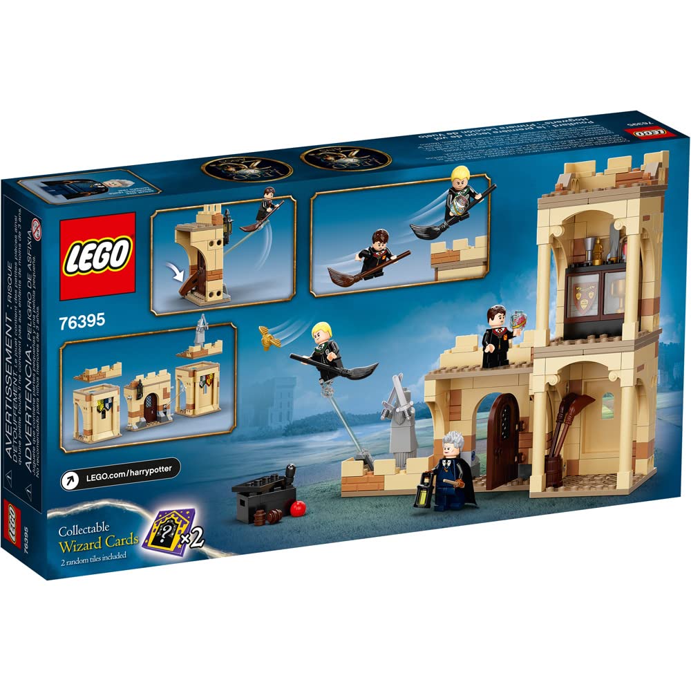 LEGO Harry Potter Hogwarts First Flying Lesson Hogwarts tower visuals for display