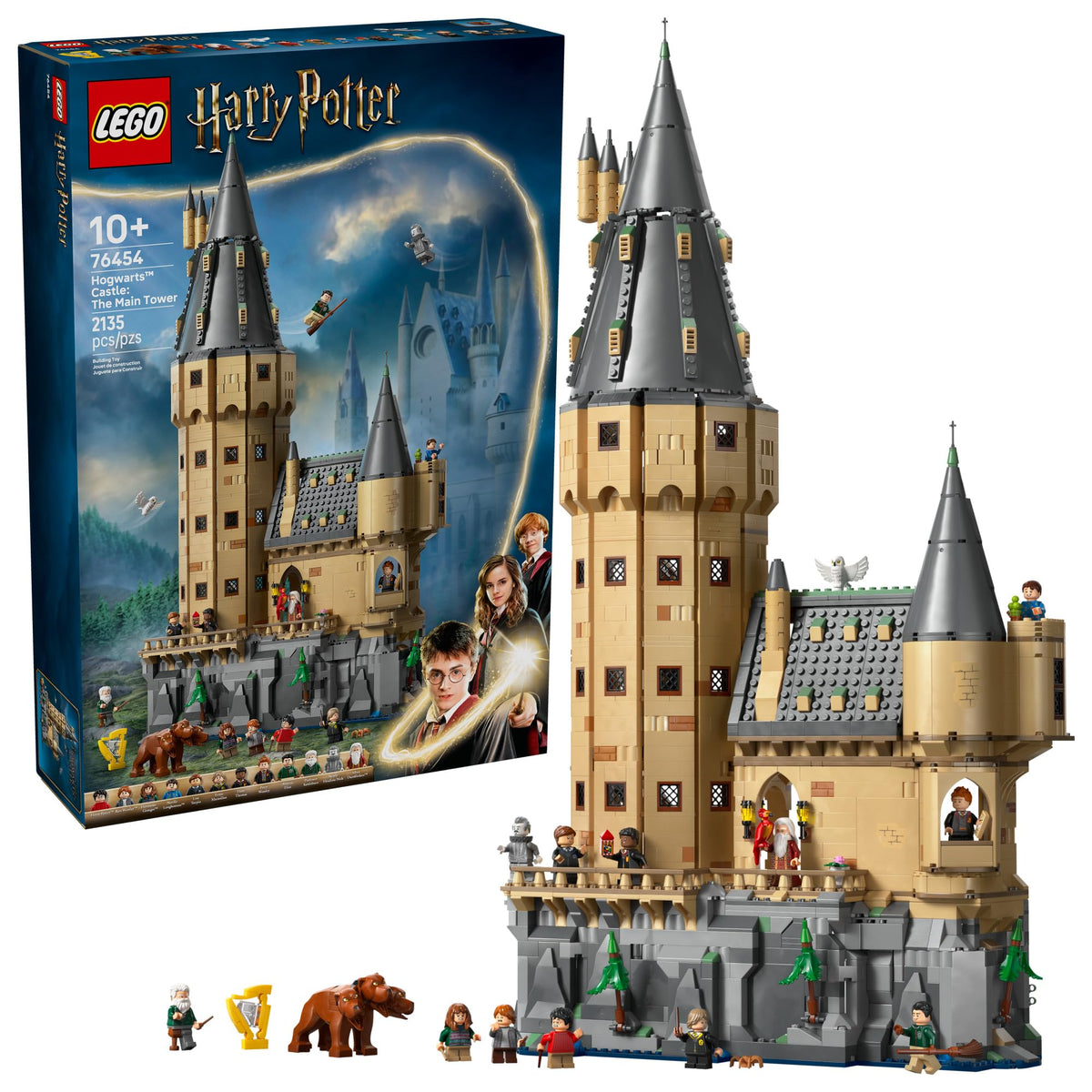 LEGO Harry Potter Hogwarts Main Tower 76454 build invites immersive imaginative play.