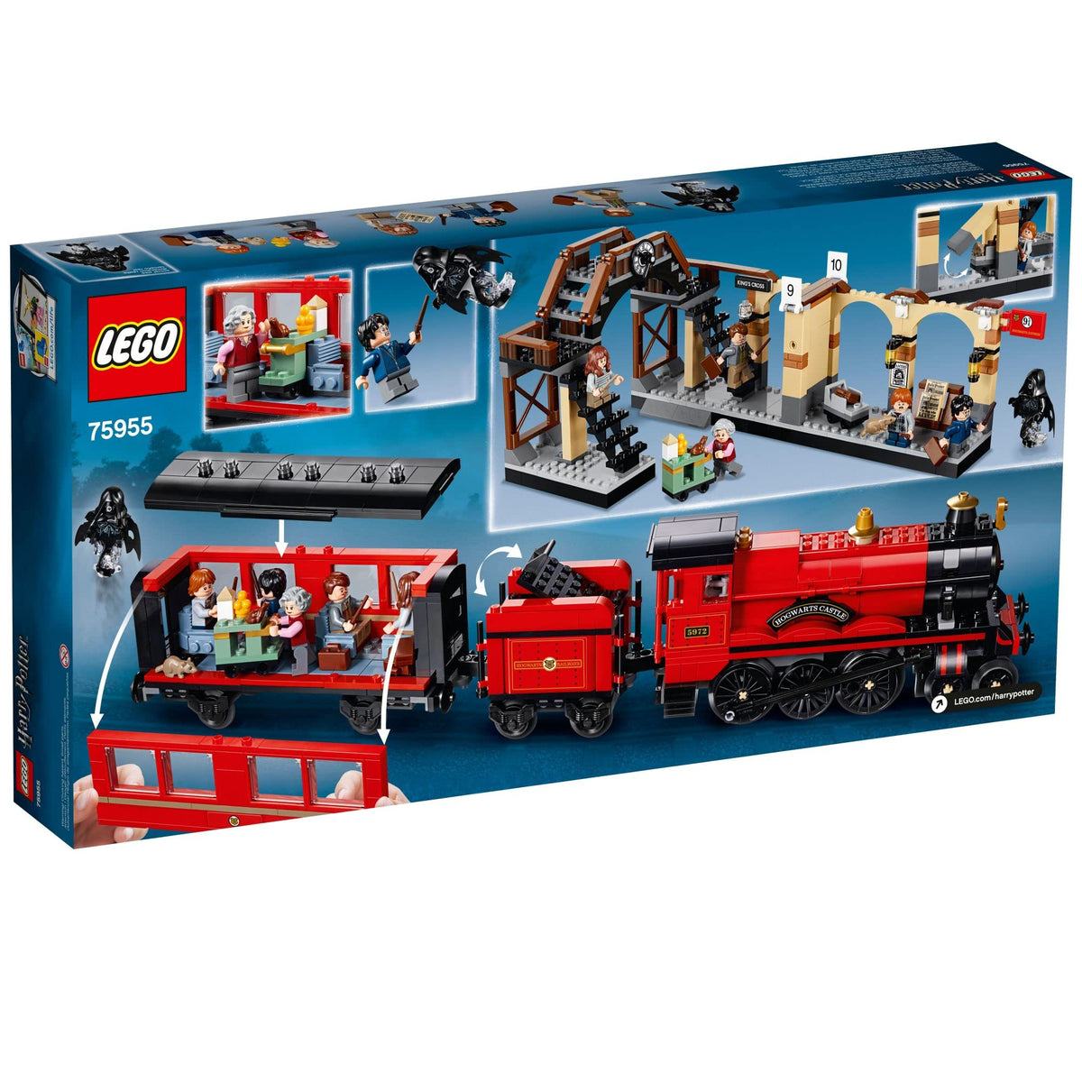 LEGO Harry Potter minifigures including Dementor and Trolley Witch expand storytelling