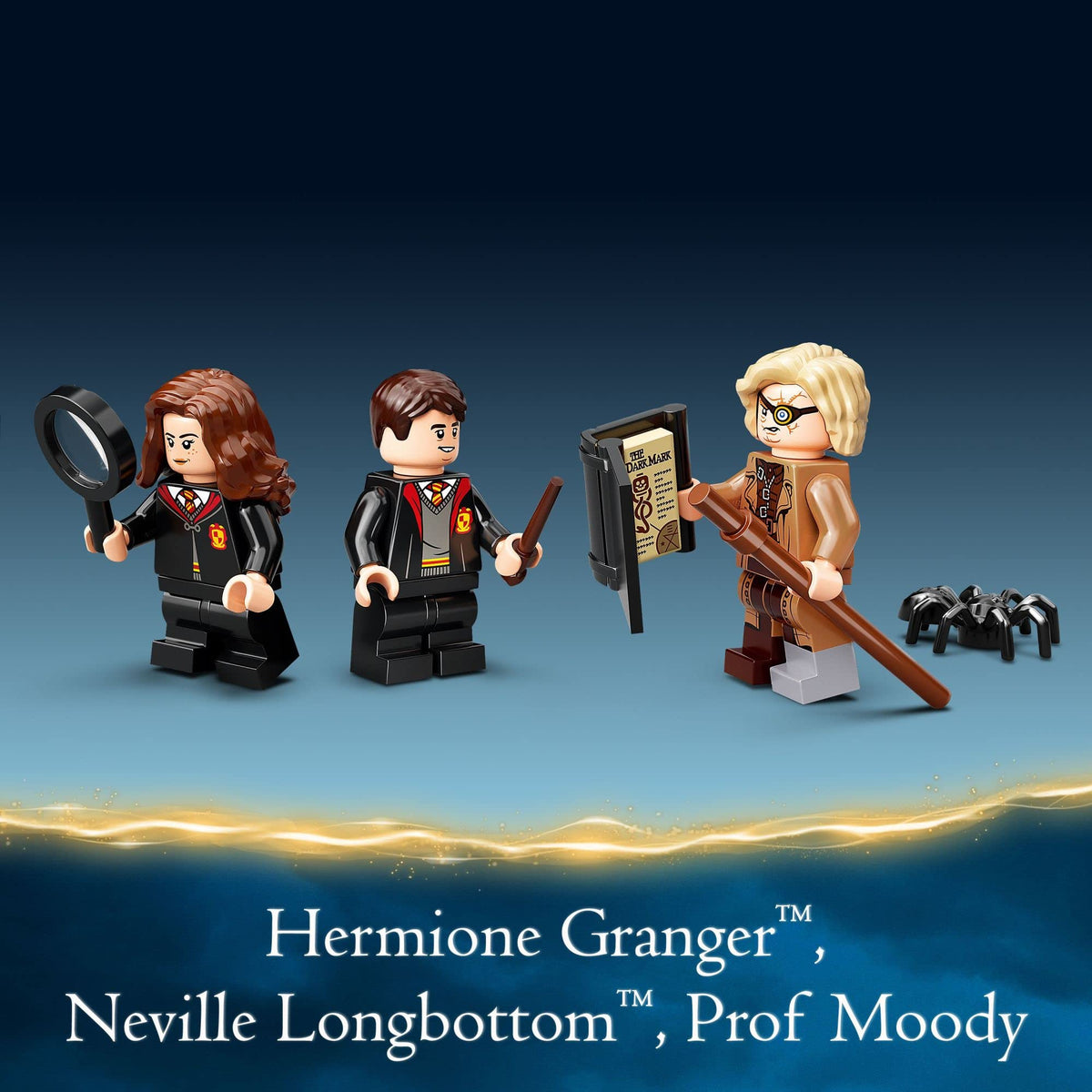 LEGO Hogwarts Defence Class detachable elements lift out for extended play
