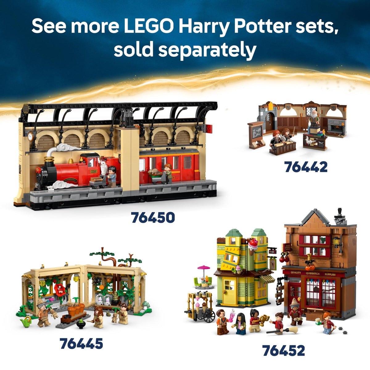 LEGO Harry Potter Hogwarts portraits and Mirror of Erised enrich magical lore.